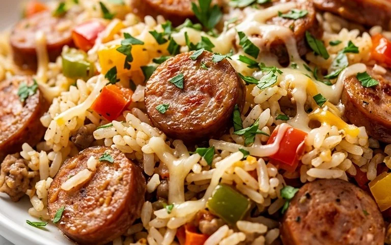 Sausage and Rice Skillet Recipe