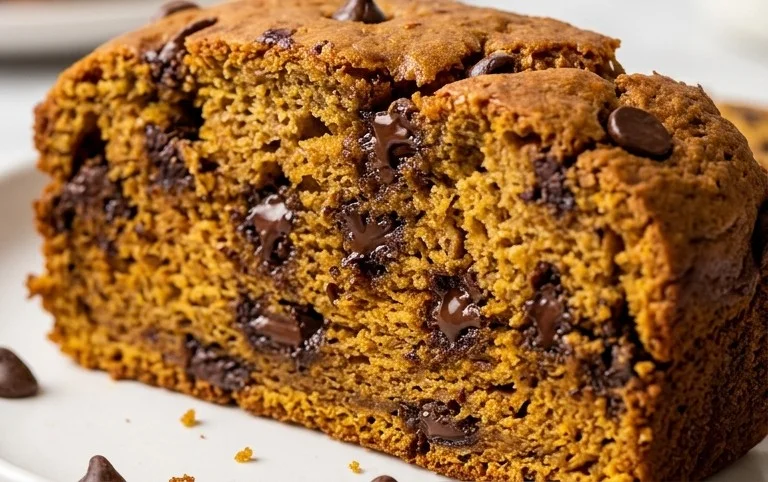 Pumpkin Chocolate Chip Bread