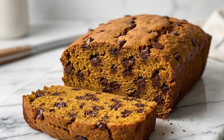 Moist Pumpkin Chocolate Chip Bread Recipe