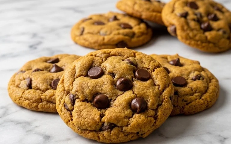 Chewy Pumpkin Chocolate Chip Cookies Recipe