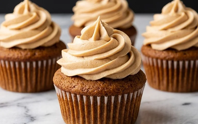 Cozy Gingerbread Cupcakes – Warm Spicy Flavor