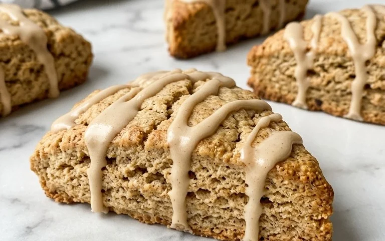 Chai Scones with Maple Chai Glaze – Pure Bliss