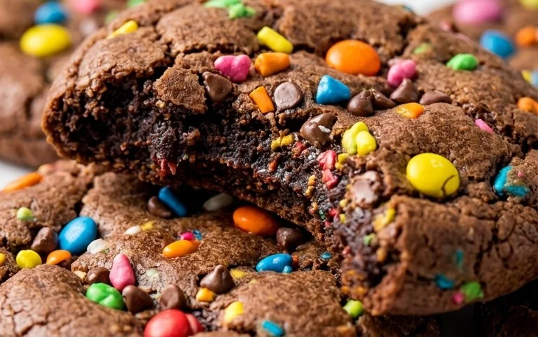 Fudgy Cosmic Brownie Cookies (TikTok Viral!)