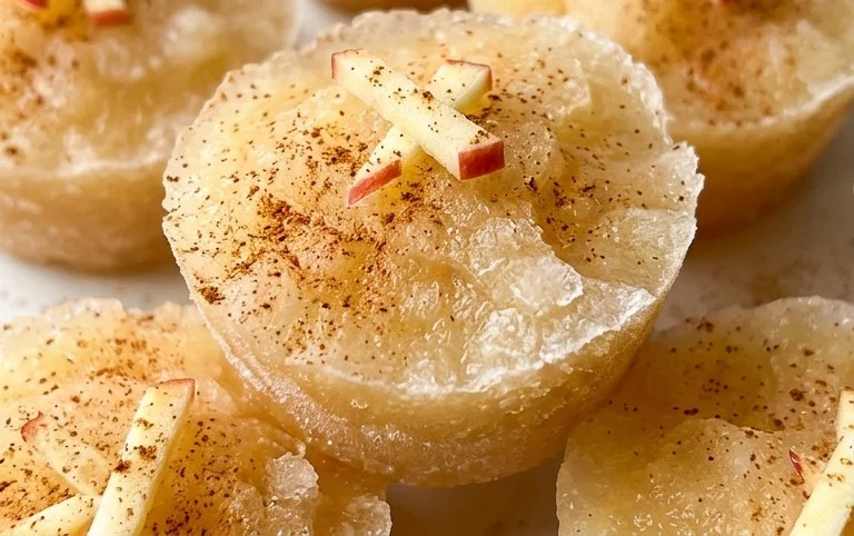 Super Easy Frozen Applesauce Snack for Kids