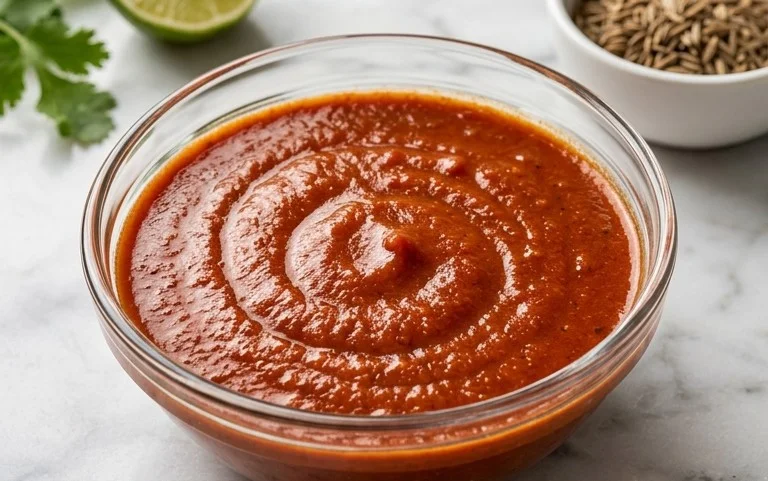Easy Red Enchilada Sauce {15 minute Recipe}