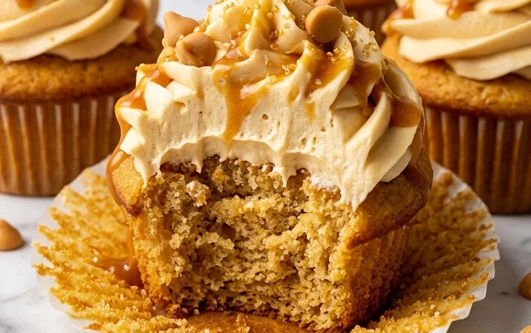 Harry Potter Butterbeer Cupcakes
