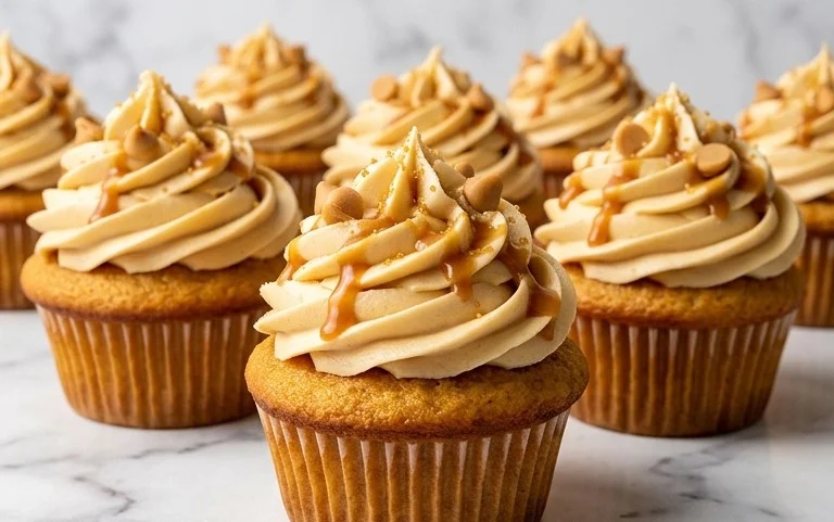 Harry Potter Butterbeer Cupcakes-Magical Treat