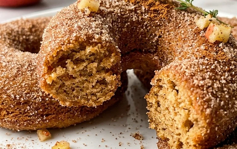 Baked Apple Cider Donuts (Cake)