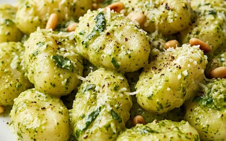 Creamy Pesto Gnocchi