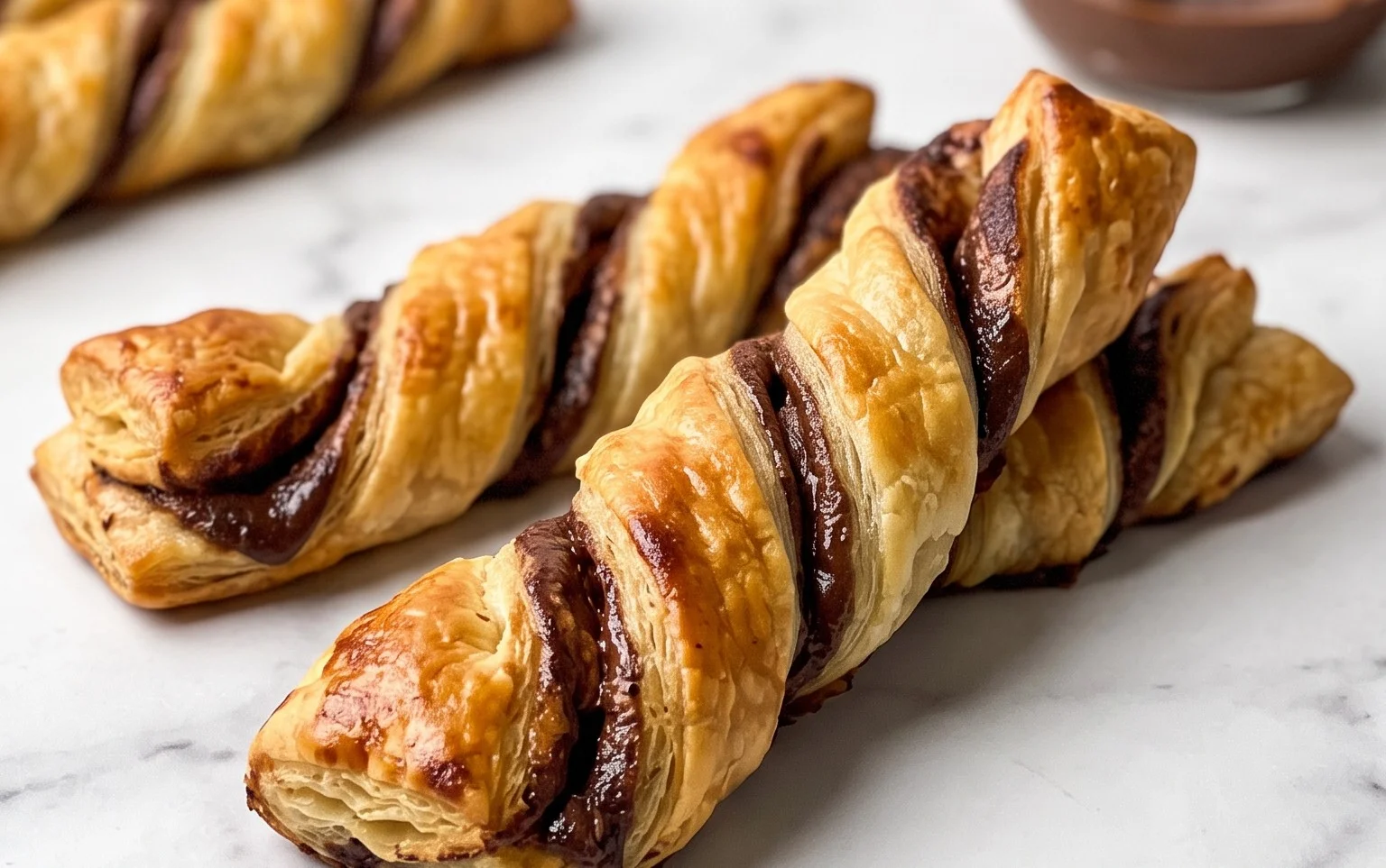 Easy Puff Pastry Nutella Twists Recipe
