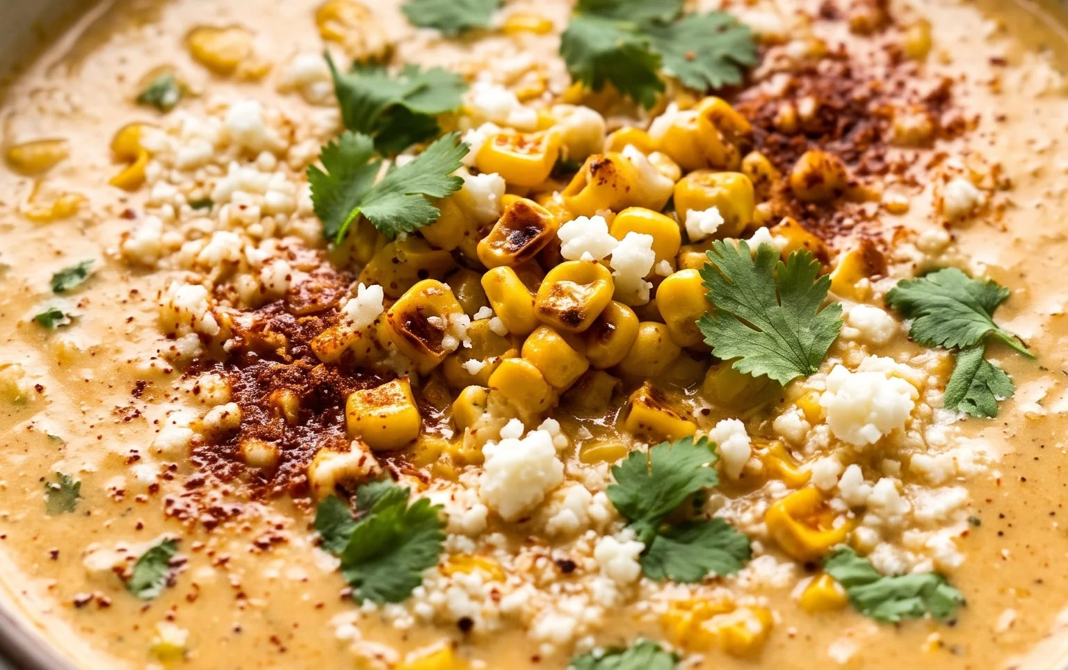 Mexican Street Corn Soup