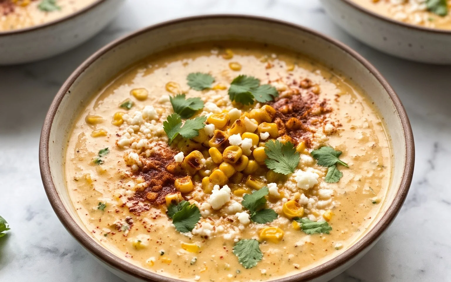 Easy Mexican Street Corn Soup Recipe