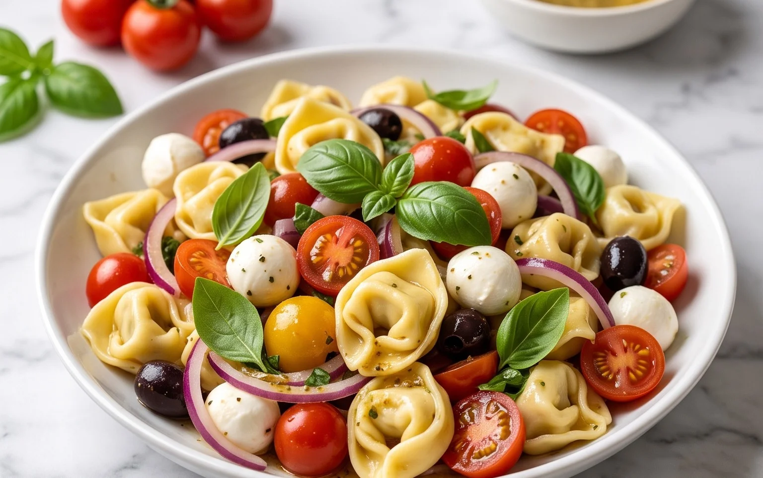 Easy Tortellini Pasta Salad Recipe