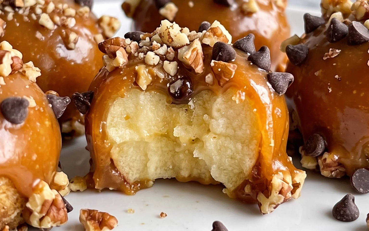 Caramel Apple Bites Recipe Easy Fall Snack Idea